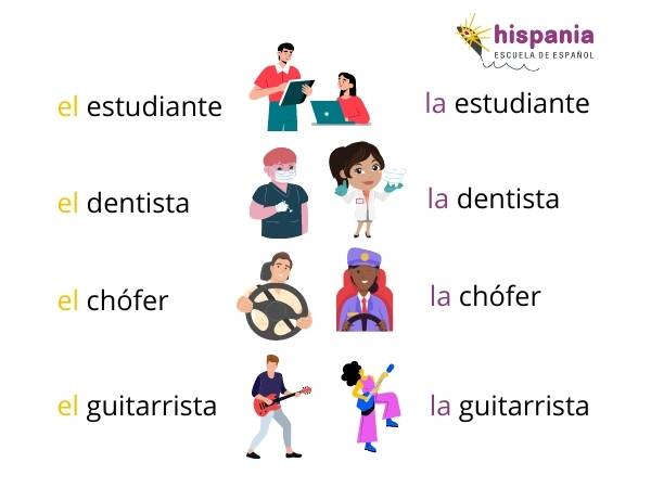 Gêneros das palavras: masculino e feminino em espanhol